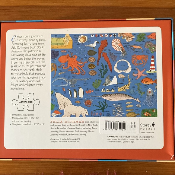 Julia Rothman ocean puzzle - Picture 2 of 2